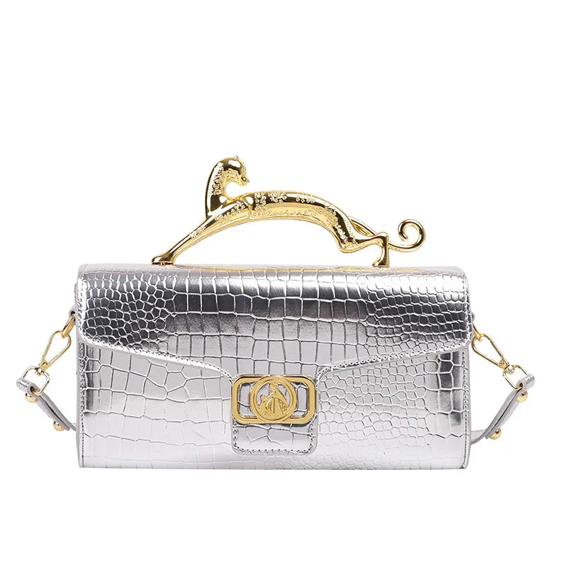 CRIMSON ALLURE CLUTCH BAG