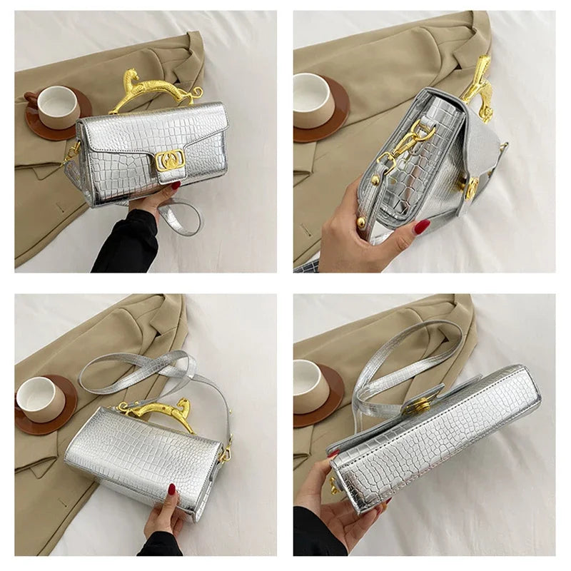 CRIMSON ALLURE CLUTCH BAG
