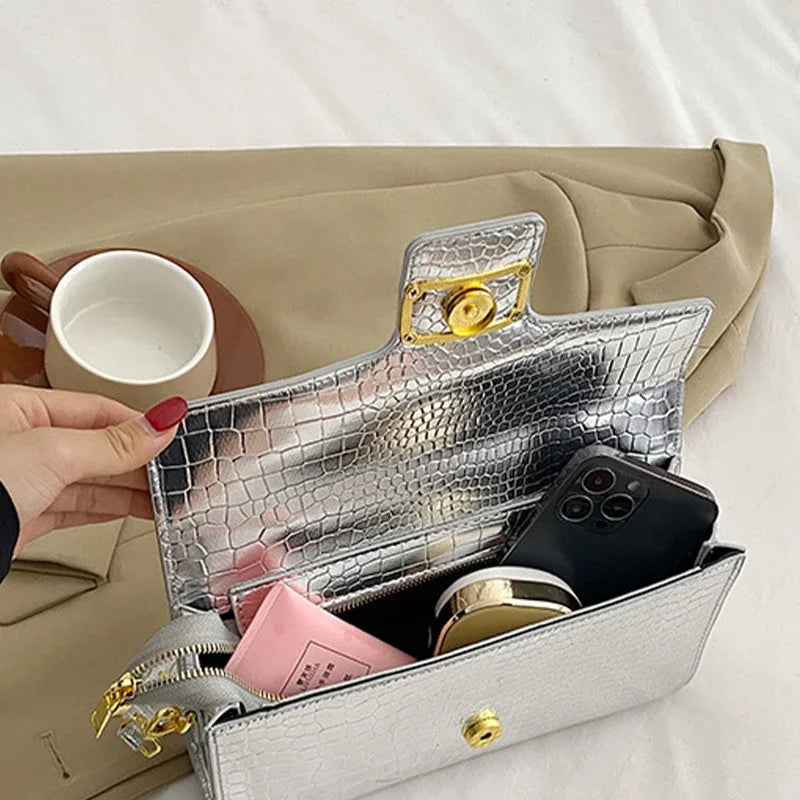 CRIMSON ALLURE CLUTCH BAG
