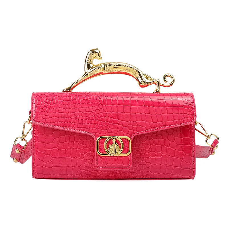 CRIMSON ALLURE CLUTCH BAG