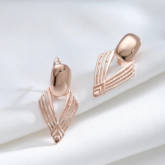 GLOSSY DROP EARRINGS